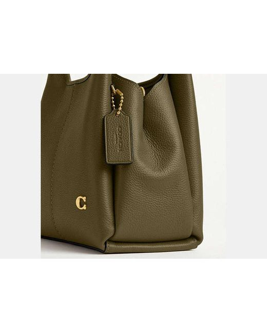 COACH Black Lana Shoulder Bag 23