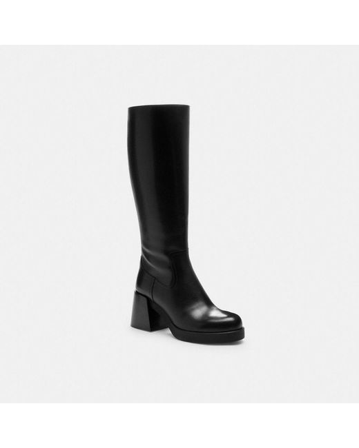 COACH Black Natasha Boot
