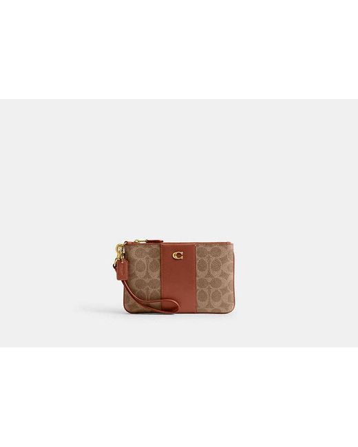 COACH Black Essential Small Wristlet