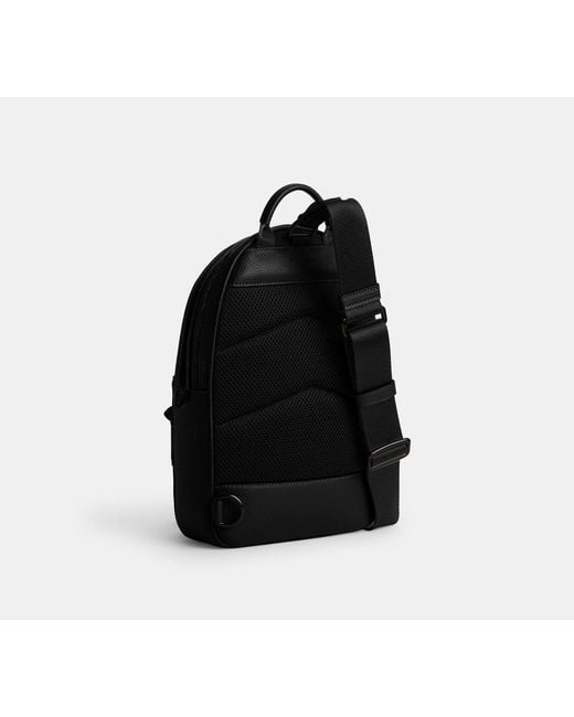 COACH Black Charter Pack for men