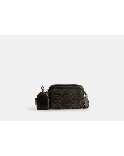 COACH Black Finlay Crossbody Bag for men