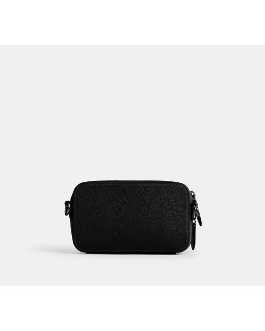 Borsa A Tracolla Charter Sottile Con Grafica di COACH in Black da Uomo