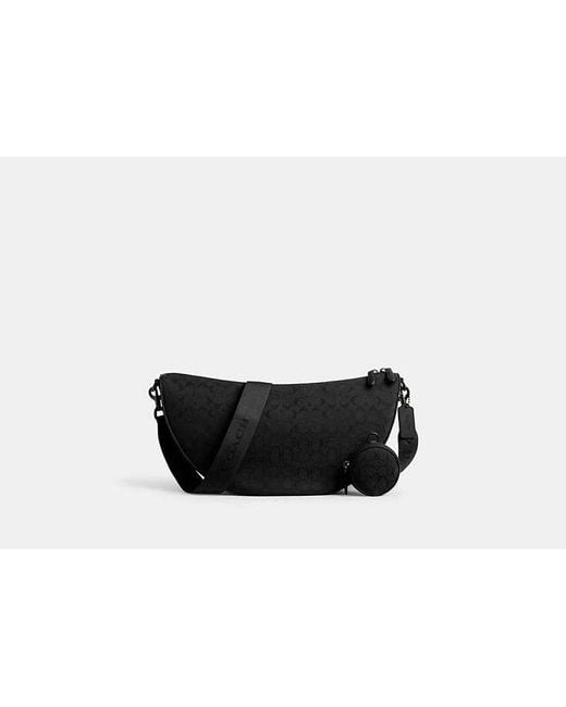 COACH Hall Weiche Slingbag 45 Aus Signature-Jacquard in Black für Herren
