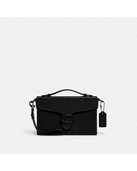 COACH Black Tabby Box Bag