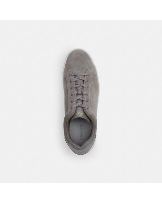 COACH Gray High Line Sneaker for men