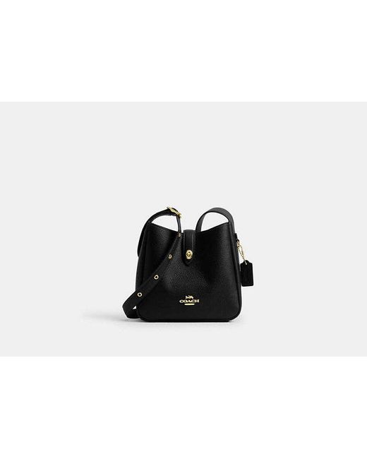 COACH Black Hadley Mini Crossbody Bag