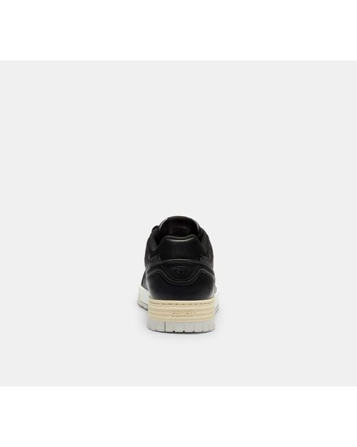 COACH Black Soho Sneakers With Signature Canvas Shoes Charcoal