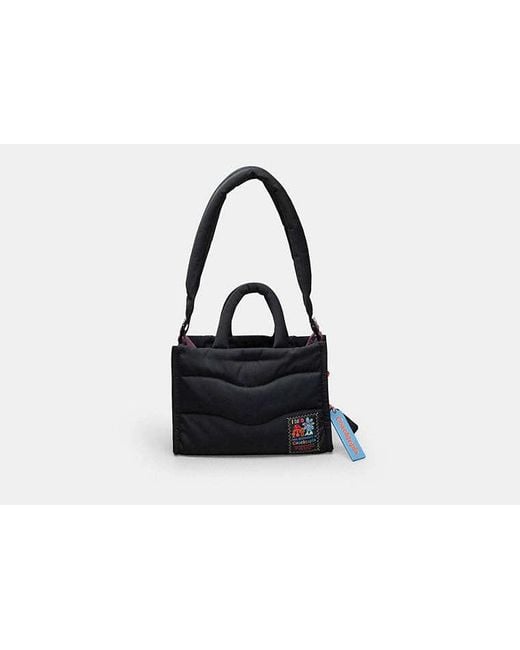 COACH Coachtopia Loop Mini Tote Bag in Black | Lyst UK