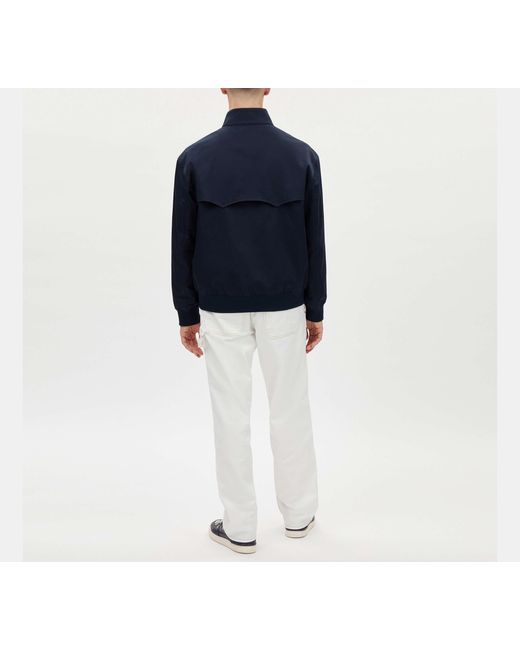COACH Blue Harrington Jacket for men