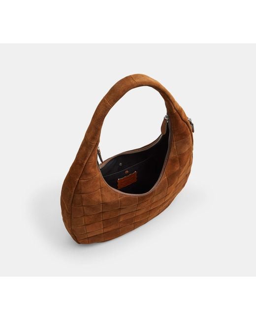 COACH Black Alter/Ego Large Crescent Shoulder Bag