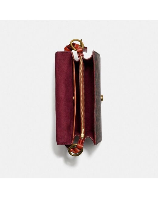 Beat shoulder bag in signature canvas with horse and carriage print sale