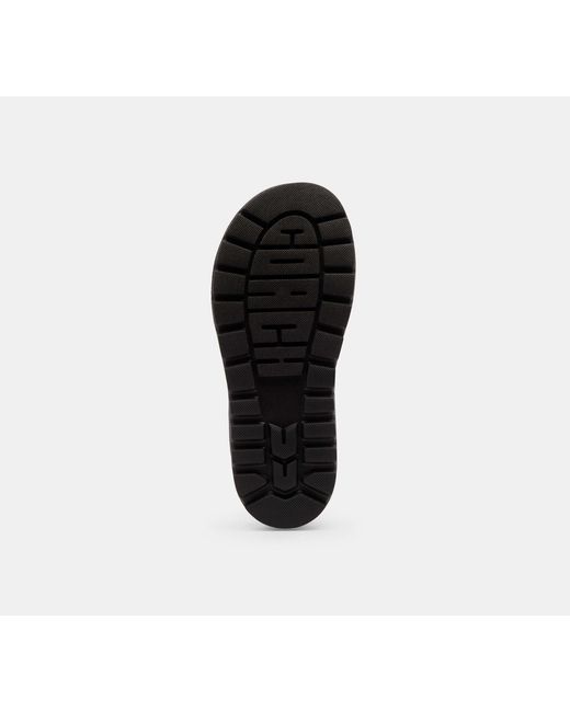 COACH Black Brynn Sandal