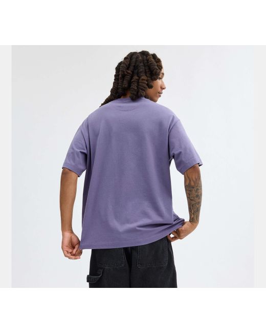 COACH Purple Rexy T Shirt In Organic Cotton for men