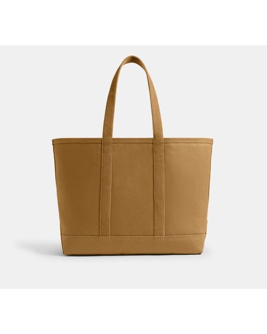 COACH Black Utility Tote Bag for men