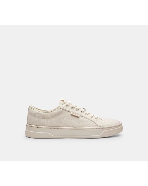 COACH Black Canvas Sneaker