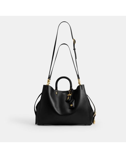 COACH Black Rogue Bag 40