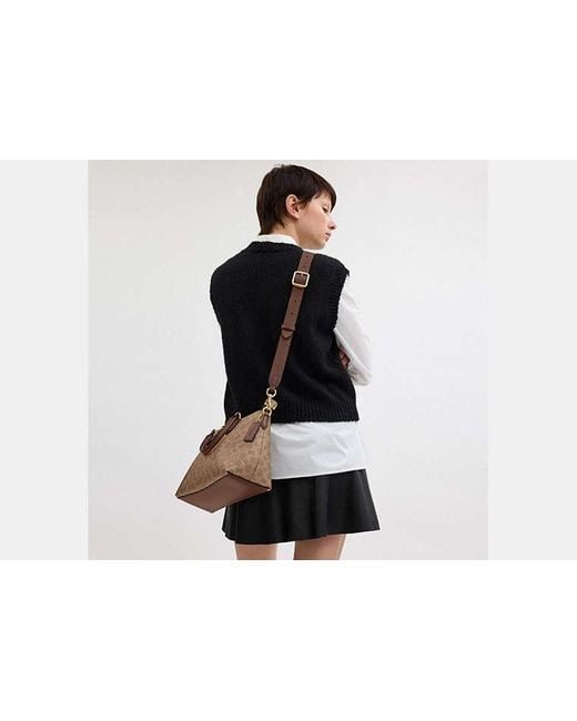 COACH Black Reversible Strap
