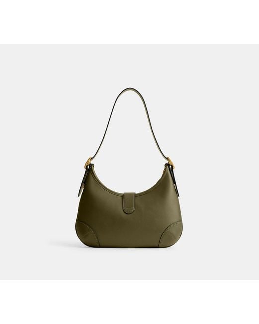 COACH Black Hamptons Hobo Bag