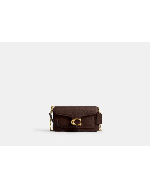 COACH Black Tabby Chain Crossbody Bag 19