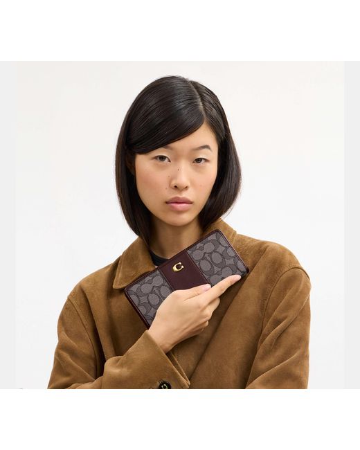 COACH Black Essential Slim Wallet