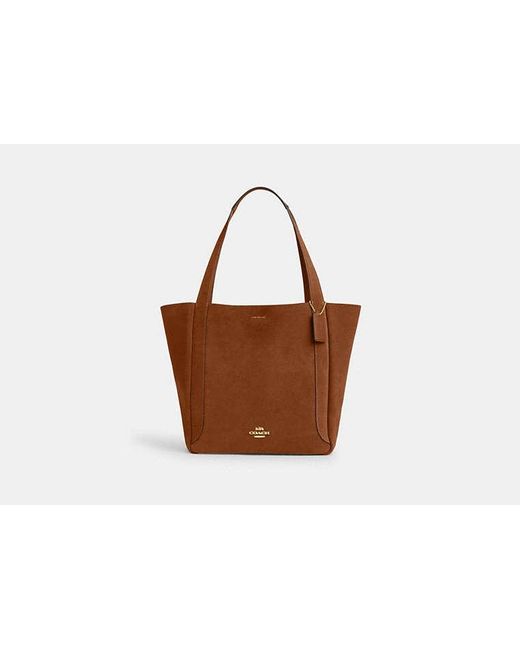 COACH Black Hadley Tote Bag