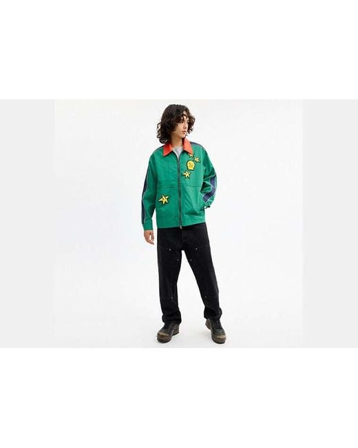 Coach COACH de hombre de color Green