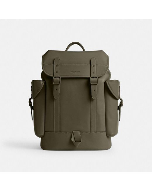 COACH Green Hitch Backpack for men