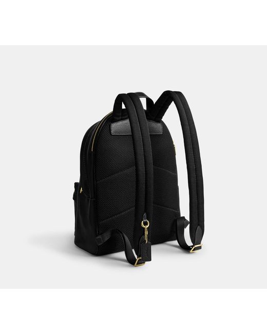 Taylor Small Backpack COACH de color Black