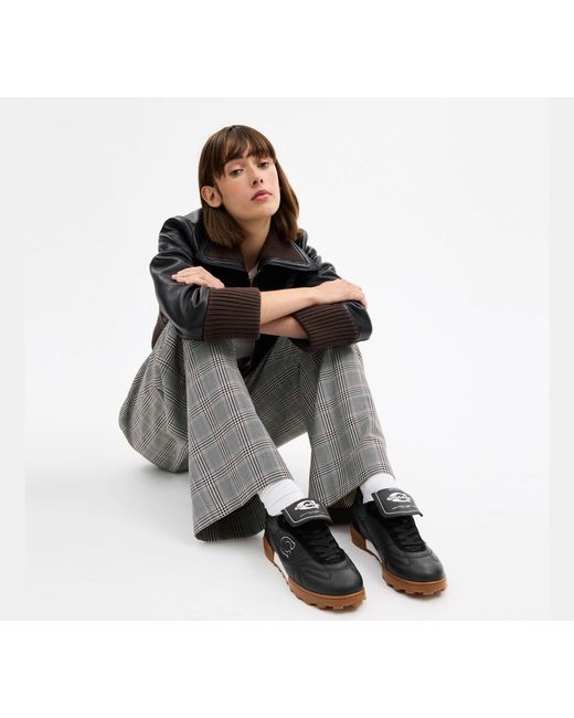 COACH Black Match Sneaker