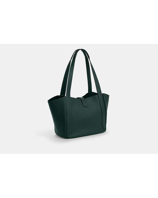 Cabas À Fermoir Pivotant Hadley COACH en coloris Green