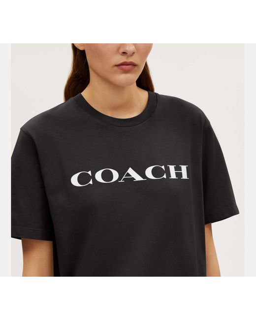 COACH Black Signature T-shirt
