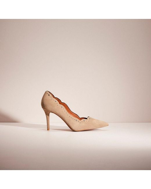 COACH Restored Waverly Pump in Pink Lyst