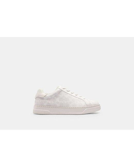COACH Black High Line Sneaker for men