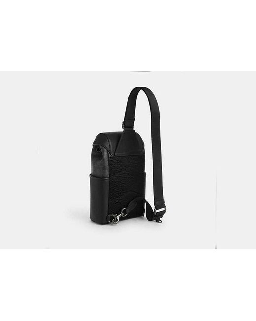 COACH Black Racer Pack for men