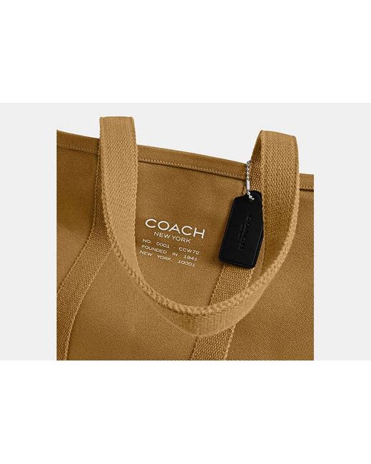 Utility Tote COACH de hombre de color Black