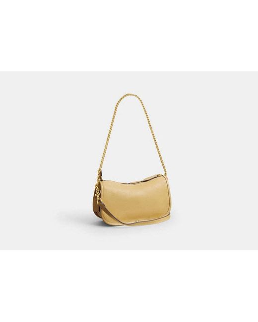Sac Waverly À Double Fermeture Turnlock COACH en coloris Black