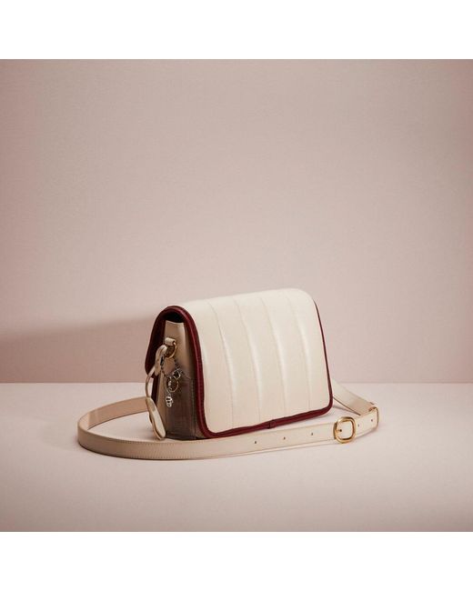 COACH Upcrafted Studio Shoulder Bag With Quilting in Pink Lyst