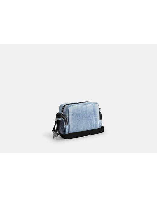 COACH Black Fletcher Crossbody Bag for men