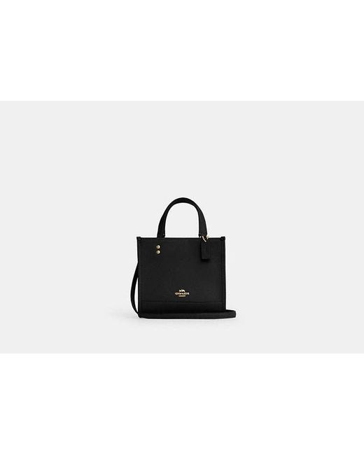 COACH Black Dempsey Tote Bag 22