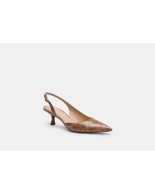 COACH Black Roxanne Pump
