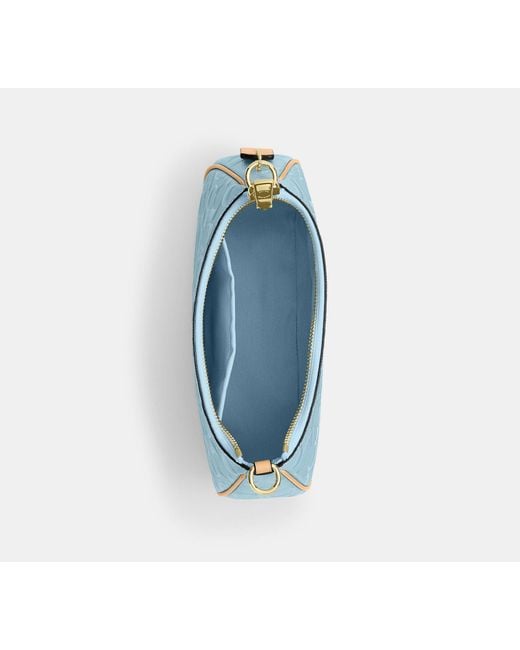 COACH Blue Teri Shoulder Bag