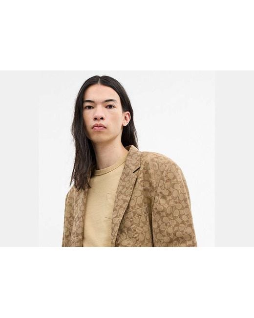 Blazer Exclusif En Pour Hommes, Taille COACH pour homme en coloris Black