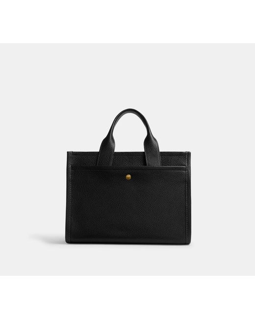 COACH Black Cargo Tote
