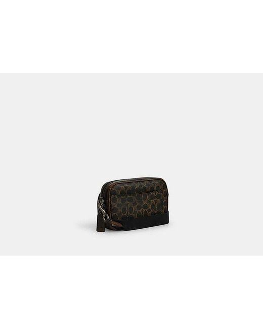 COACH Black Finlay Crossbody Bag for men