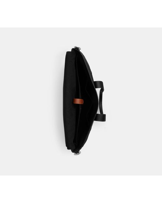 COACH Black Sullivan Portfolio Brief for men