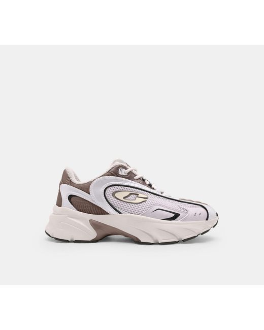 COACH Black Bolt Runner Sneaker