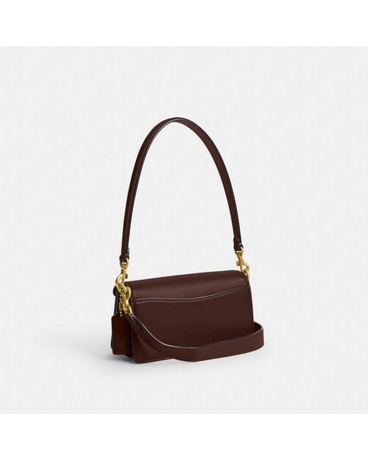 COACH Brown Tabby Shoulder Bag 20 In Signature Canvas