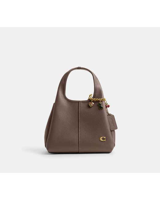 COACH Black Lana Shoulder Bag 23