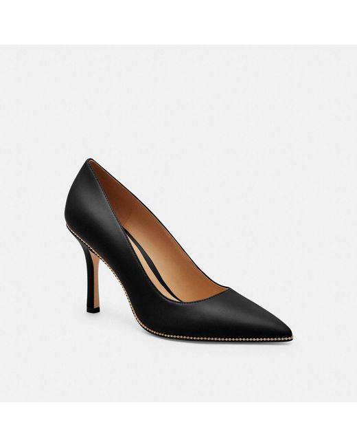 COACH Black Samantha Pump