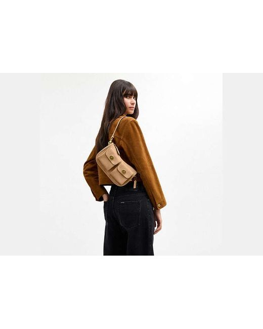 Sac Waverly À Double Fermeture Turnlock COACH en coloris Black